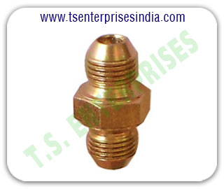 Hydraulic Adaptors Hydraulic Union Hydraulic hose pipe Hex Nipple Hydraulic Hose Pipe Fitting Adaptors manufacturers suppliers in india punjab ludhiana