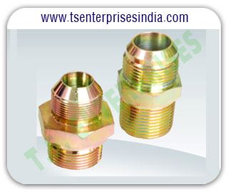 Hydraulic Adaptors Hydraulic Union Hydraulic hose pipe Hex Nipple Hydraulic Hose Pipe Fitting Adaptors manufacturers suppliers in india punjab ludhiana