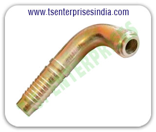 Hydraulic Bends 90 degree Hydraulic Female Bends 45 degree Hydraulic hose pipe fitting Bends manufacturers suppliers in india punjab ludhiana