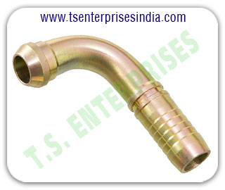 Hydraulic Bends 90 degree Hydraulic Female Bends 45 degree Hydraulic hose pipe fitting Bends manufacturers suppliers in india punjab ludhiana