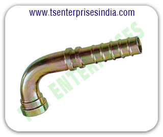 Hydraulic Bends 90 degree Hydraulic Female Bends 45 degree Hydraulic hose pipe fitting Bends manufacturers suppliers in india punjab ludhiana