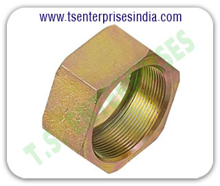 Hydraulic Nuts Hydraulic hose pipe Hex Nuts Hydraulic Hose Pipe Fitting Nuts manufacturers suppliers in india punjab ludhiana