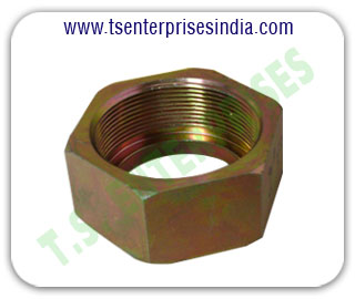 Hydraulic Nuts Hydraulic hose pipe Hex Nuts Hydraulic Hose Pipe Fitting Nuts manufacturers suppliers in india punjab ludhiana