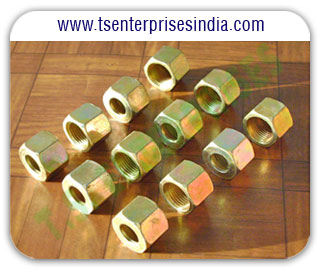 Hydraulic Nuts Hydraulic hose pipe Hex Nuts Hydraulic Hose Pipe Fitting Nuts manufacturers suppliers in india punjab ludhiana